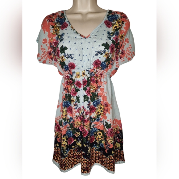 Angie Dresses & Skirts - Angie Floral Boho Babydoll Dress Prairie Cottagecore Festival Small